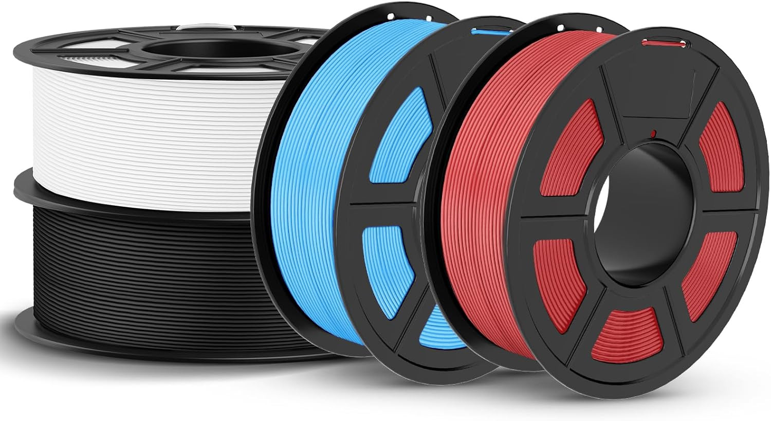 4KG TECBEARS PLA Classic 3D Printer Filament Rapid Matte 600mm/s 1.75mm Jewelry