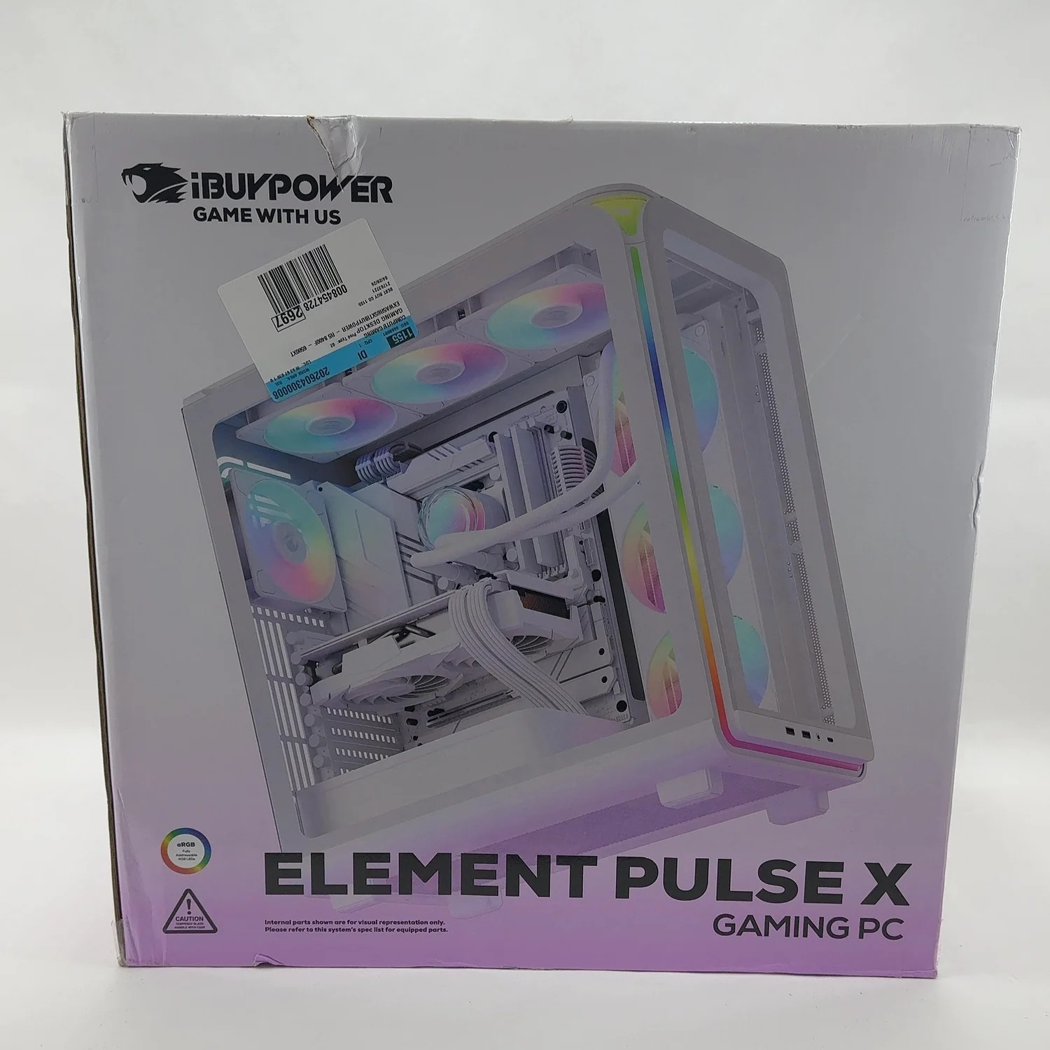 New iBuyPower Element Pulse X Gaming PC Ryzen 5 8400F 16GB RAM 1TB SSD 6500 XT