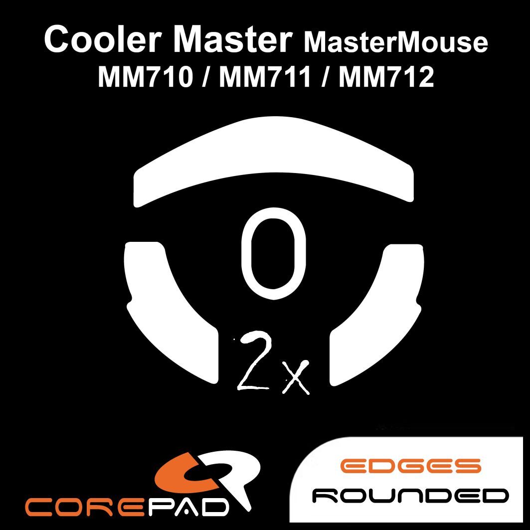 Corepad Skatez Cooler Master MasterMouse MM710 MM711 MM712 Mouse Feet Teflon