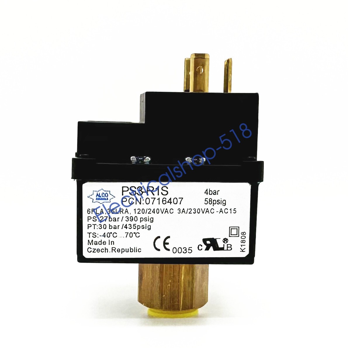 1pcs ALCO EMERSON PS3-R1S 4bar  Pressure Switch Relay controller DHL/FedEx