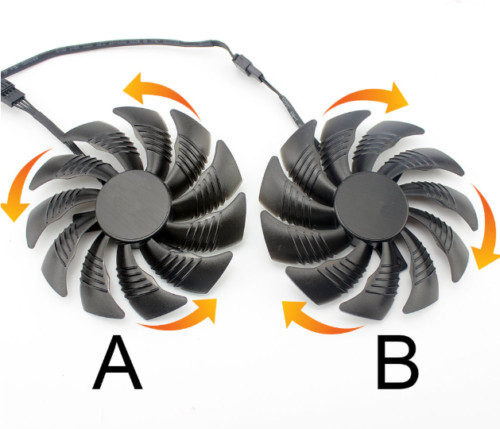 Cooling Fan For Gigabyte RX580 RX 580 Aorus GPU Graphics Card  PLD09210S12HH