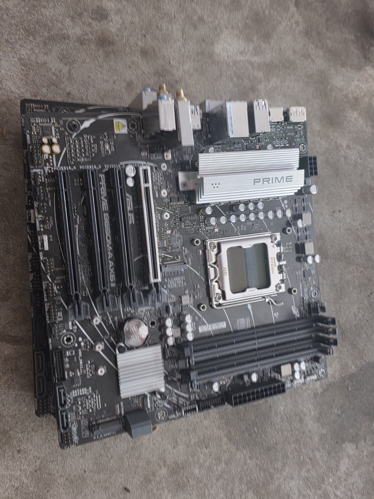 Asus Prime B650M-A AX6 II AM5 ATX AMD DDR5 Motherboard 