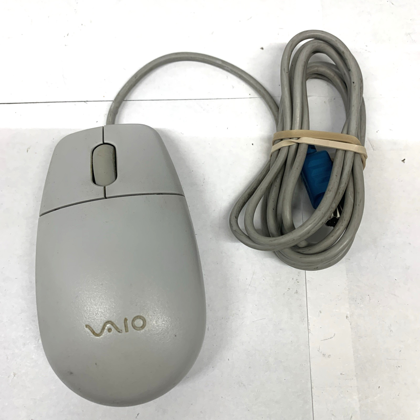 Vintage SONY Vaio PCVA-MSPB - Ball Computer Mouse PS/2 Port