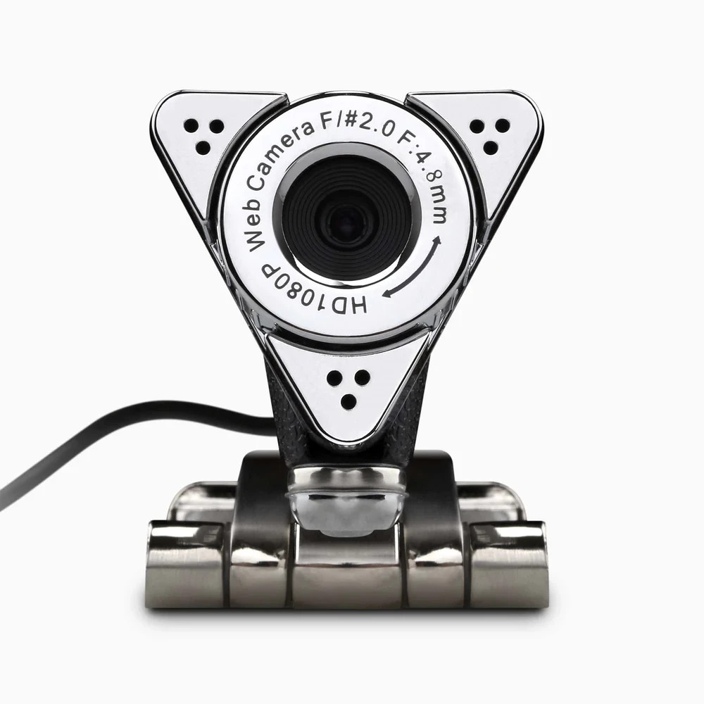 Aluratek AWC01F 1080p Full HD Video USB Webcam for PC and MAC Desktop and Laptop