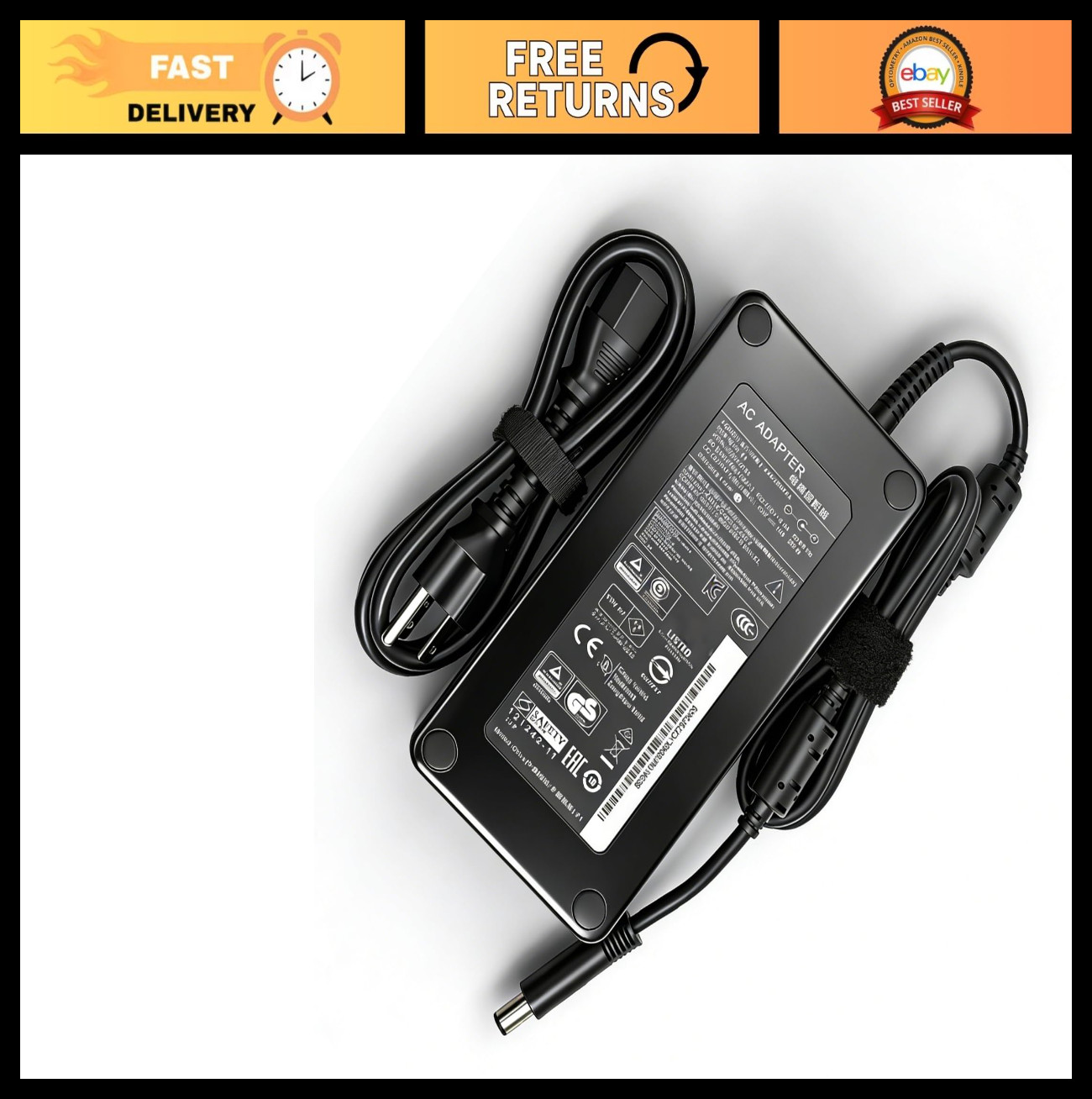 280W Laptop Charger for MSI GE75 GP75 GL65 Raider | Power Adapter for 8SF 9SF 10