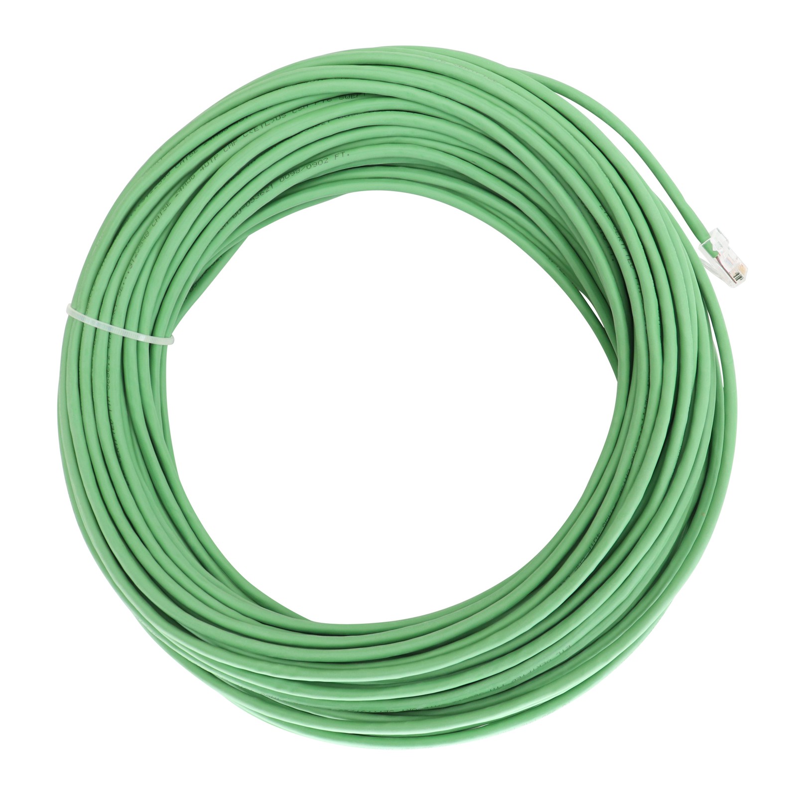 GREENGATE COOPER GGRJ45-25P-G CAT5E PATCH CABLE, CMP PLENUM, GREEN, 100-FEET
