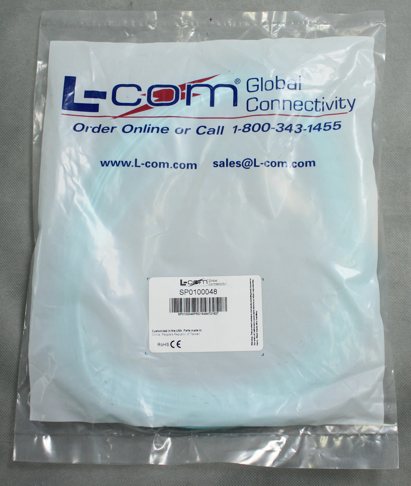 L-Com Laser Ultra-Fox LC/LC OM3 50/125 SP0100048 25ft