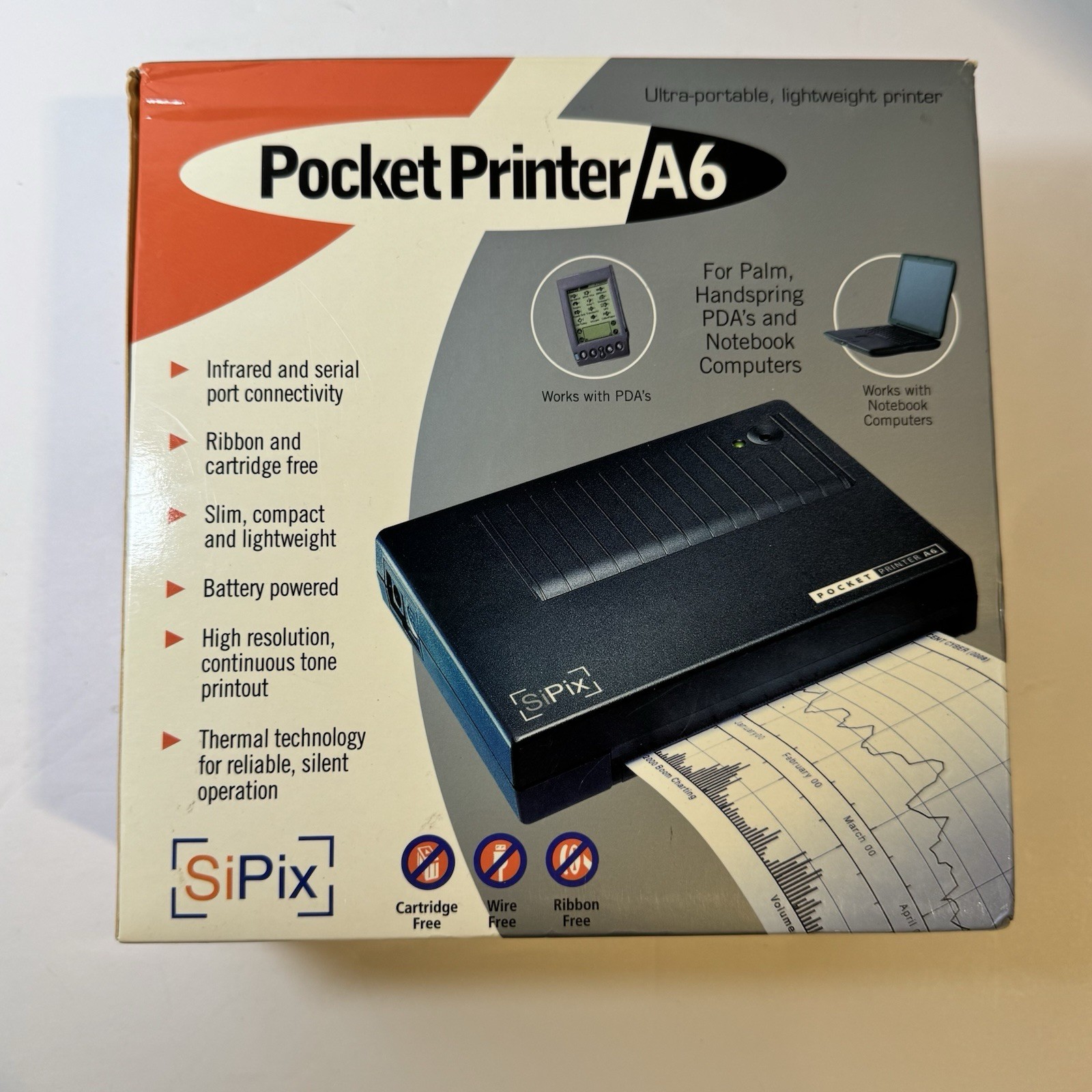 SiPix Pocket Printer A6 Portable