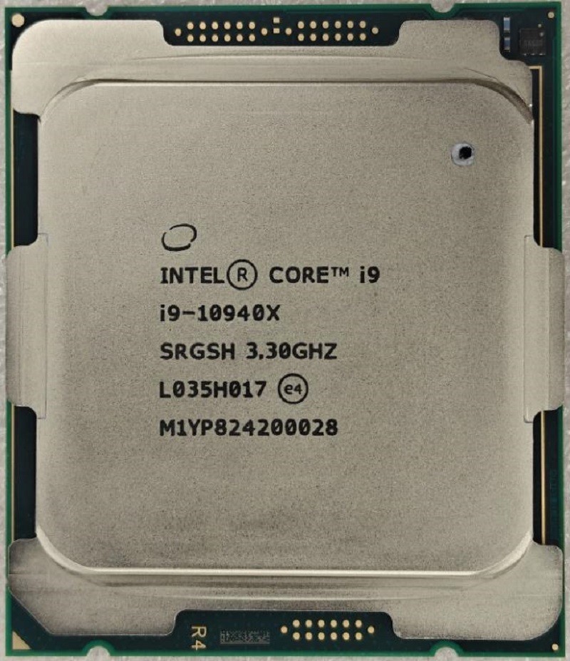 Intel Core i9-10940X 3.3GHz-4.8GHz Turbo 14 Core 28 Thread SRGSH Socket 2066 CPU