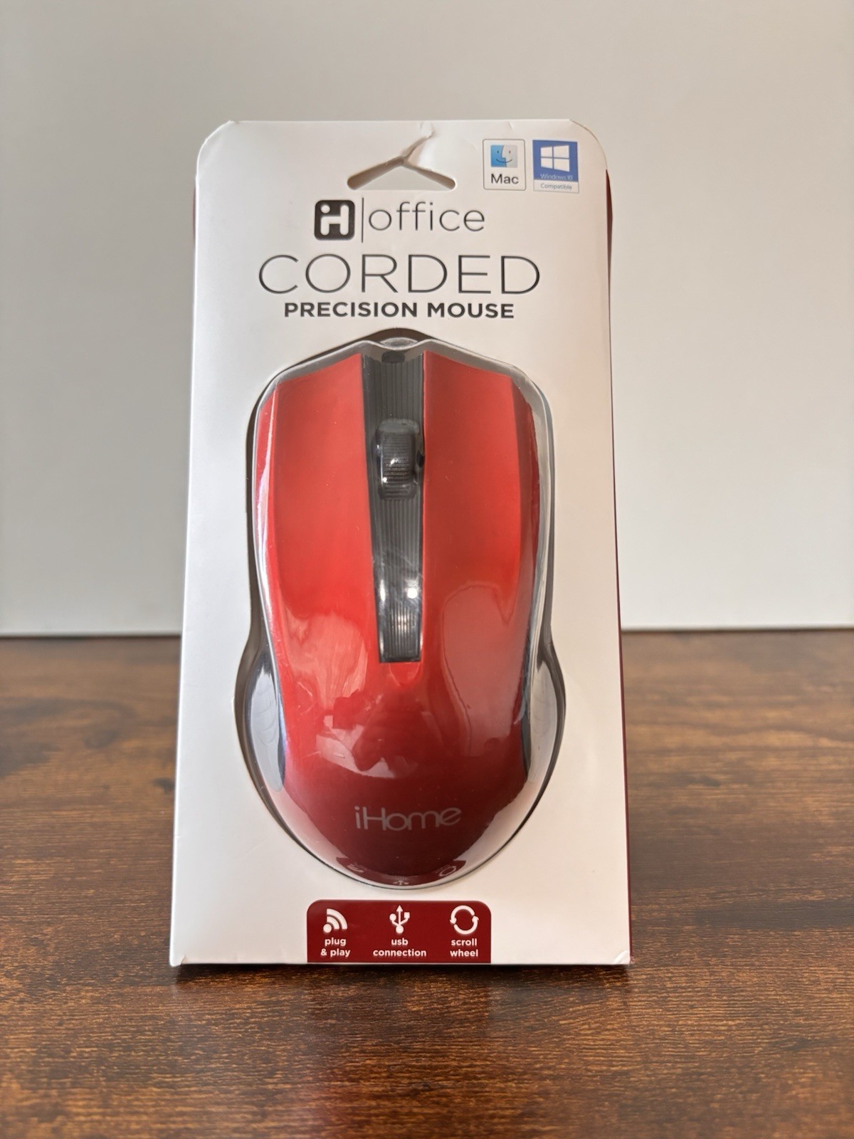 iHome Office Corded Precision Mouse New In The Box 