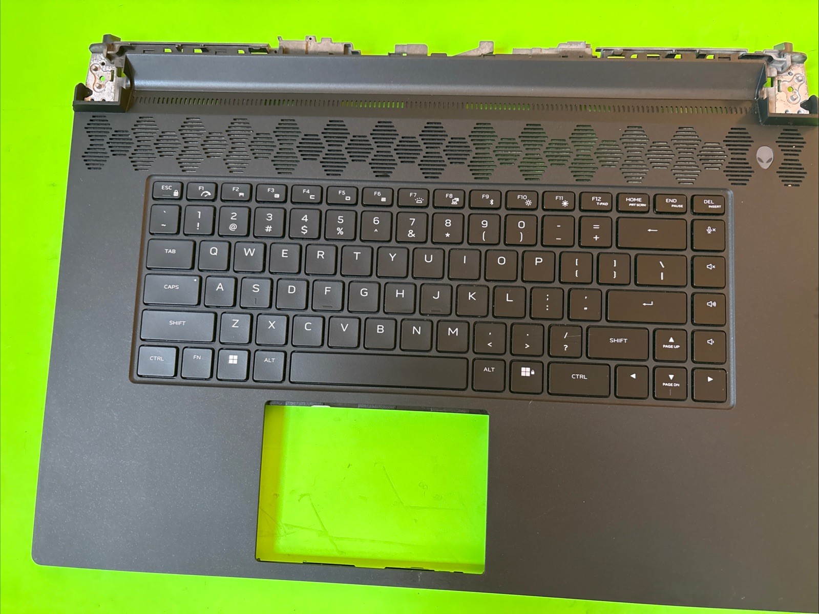 0VNRXH FOR DELL Alienware M17 R7 Black Top Case Cover Palmrest Keyboard Aw1,33