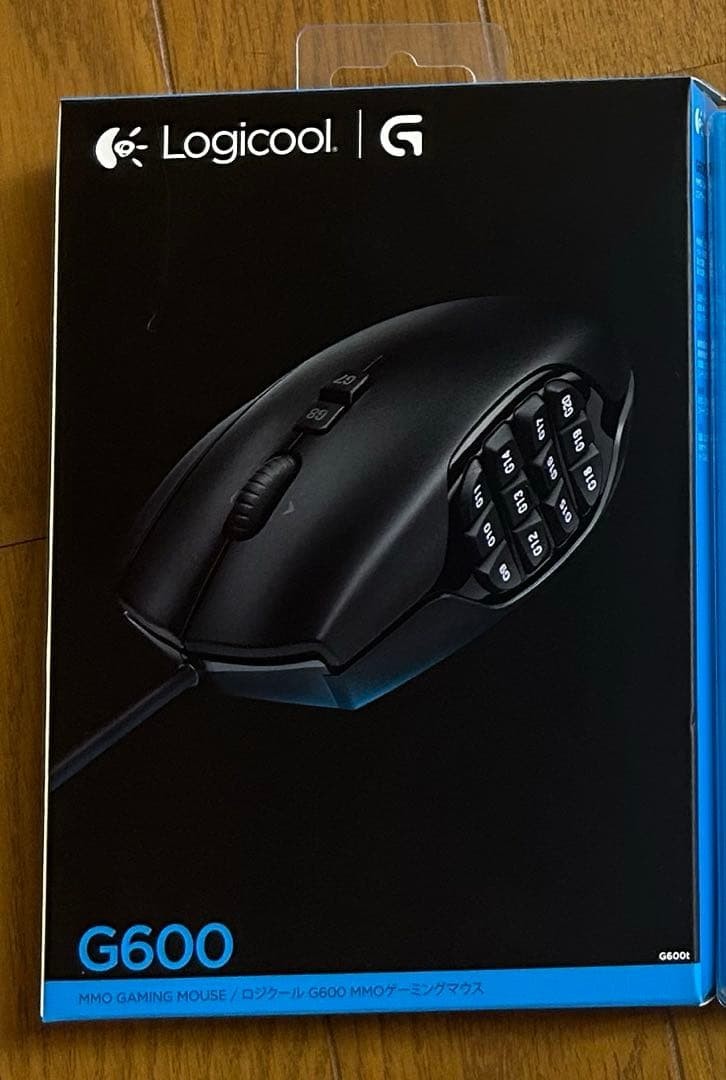 MMO Gaming Mouse Logicool G600 button 20 mounted on the highest 8 200dpi withBox