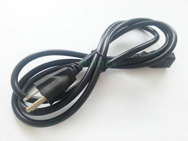 Wall Plug AC Power Cord Cable for Laptop Computer 3-Pin Plug 3-Prong EU/US/UK/AU