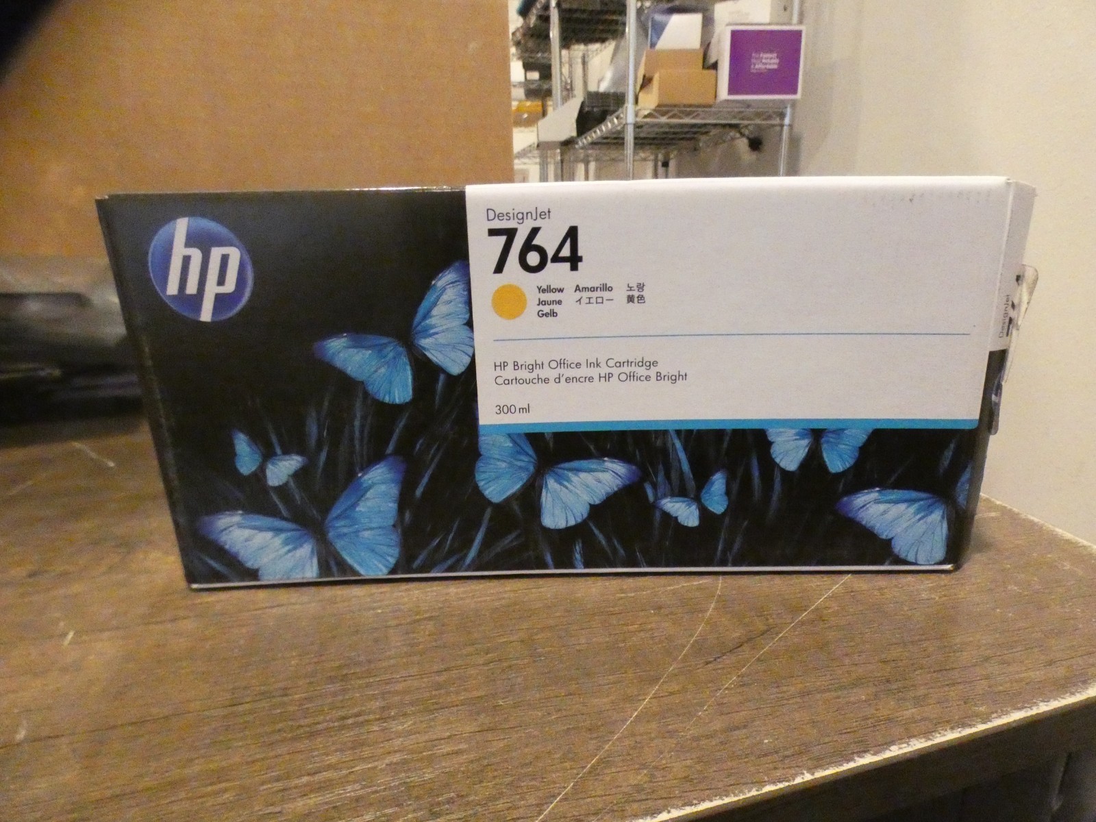 Hp DesignJet 764 YELLOW C1Q15A Bright Office Ink Cartridge Expired DEC 2023