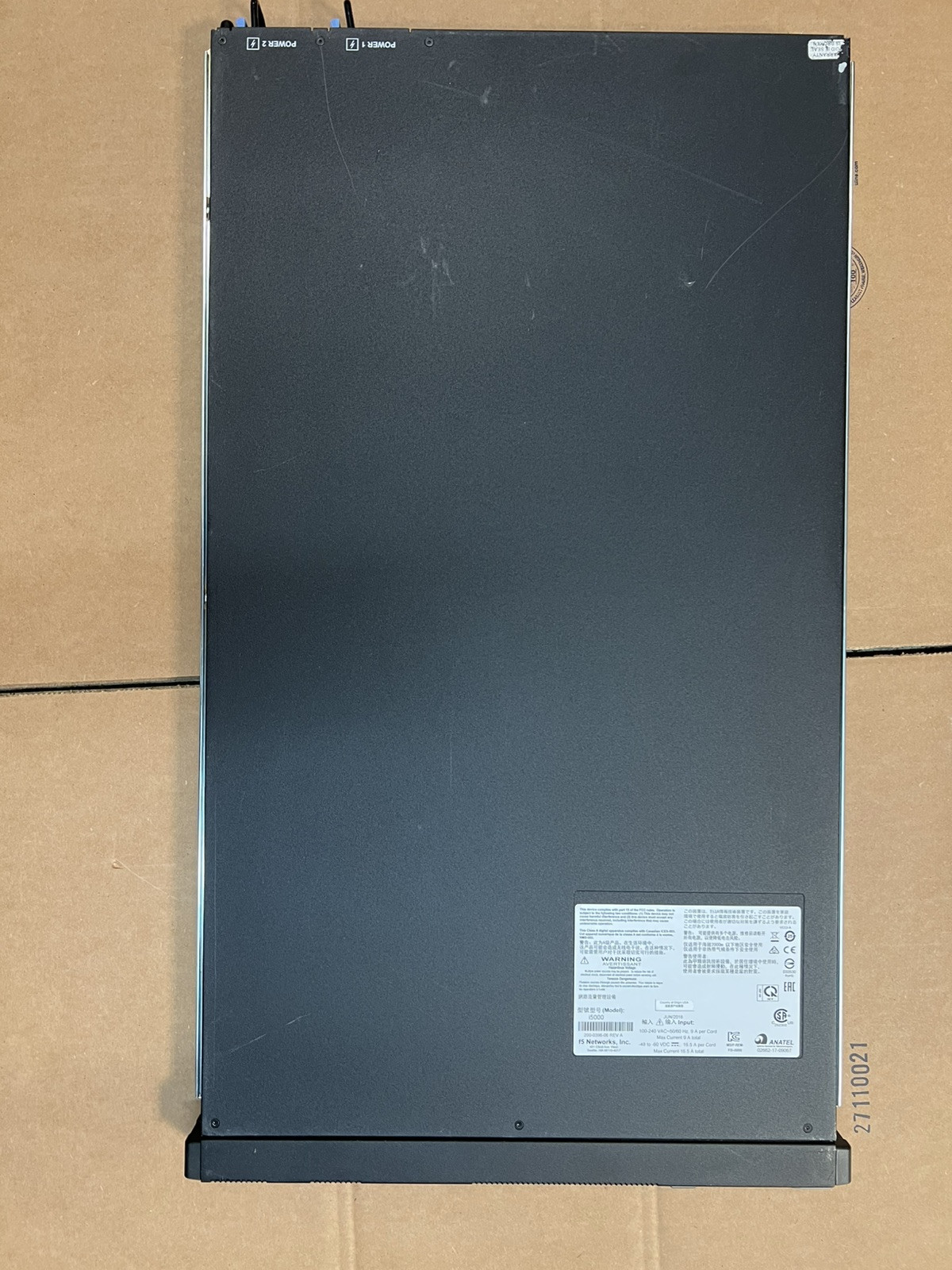 F5 Networks F5-BIG-LTM-I5600/I5800 F5 BIG-IP I5000 Series