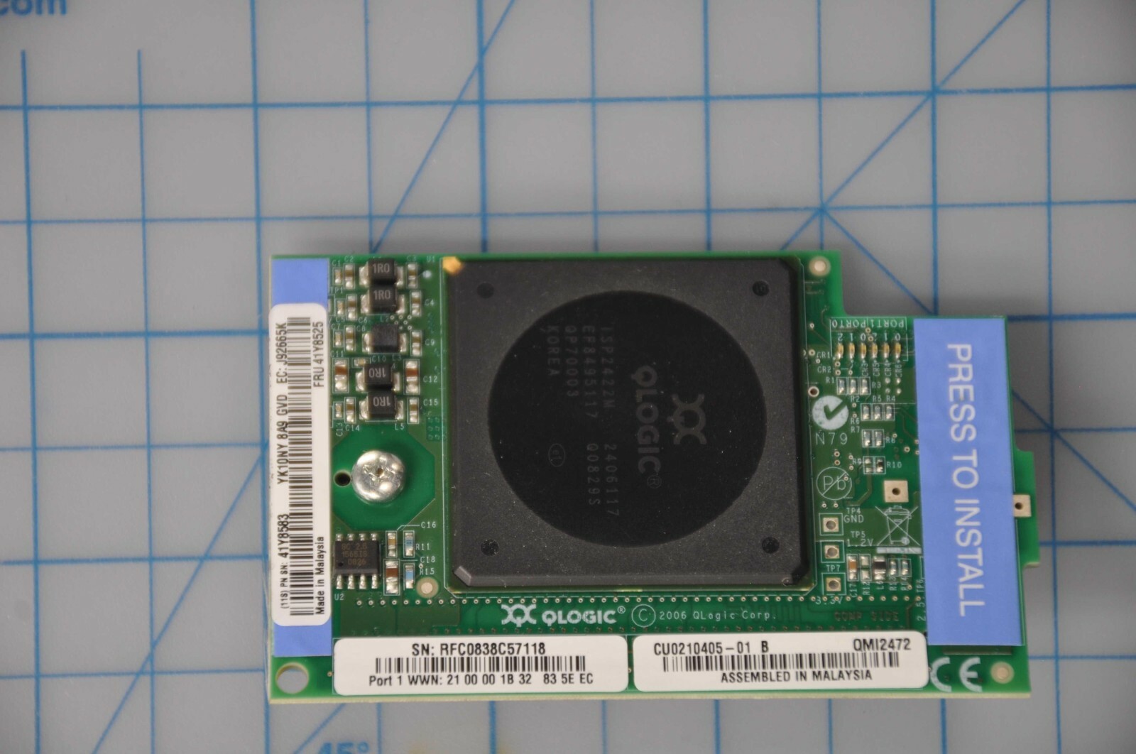 IBM QLogic 4Gb Fibre Channel Expansion Card 41Y8525