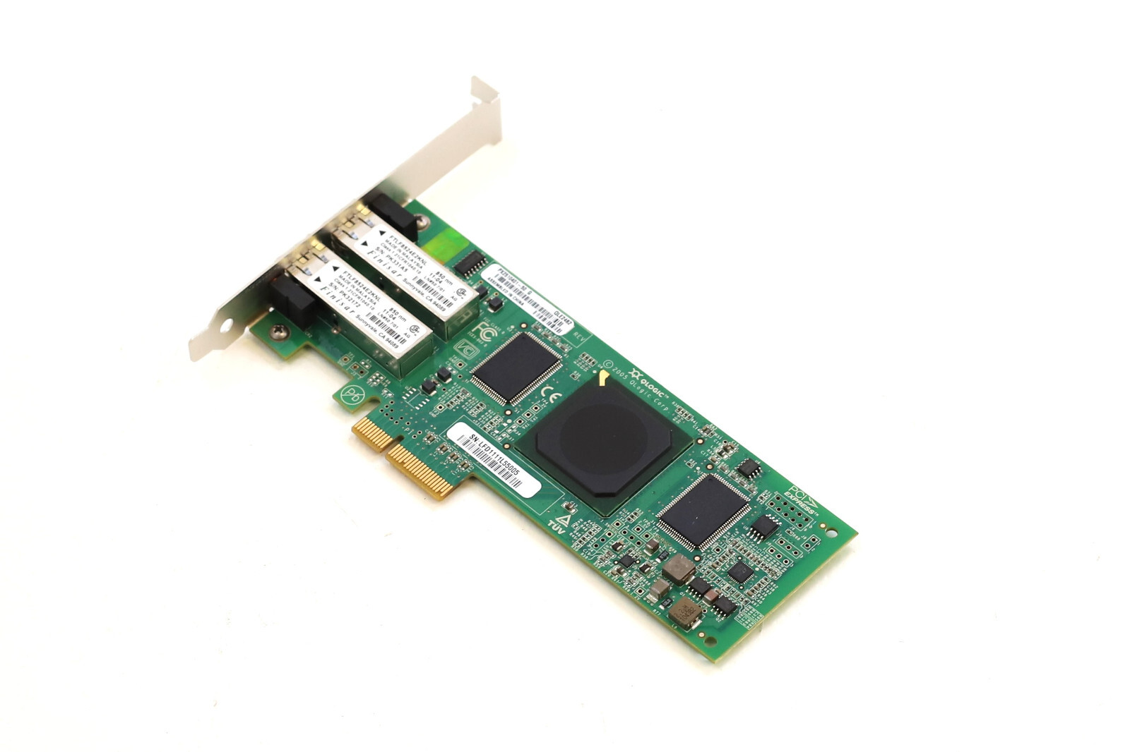 QLogic QLE2462 Dual-Port 4GbE FC PCIe Host Bus Adapter P/N: PX2510401-50 Tested