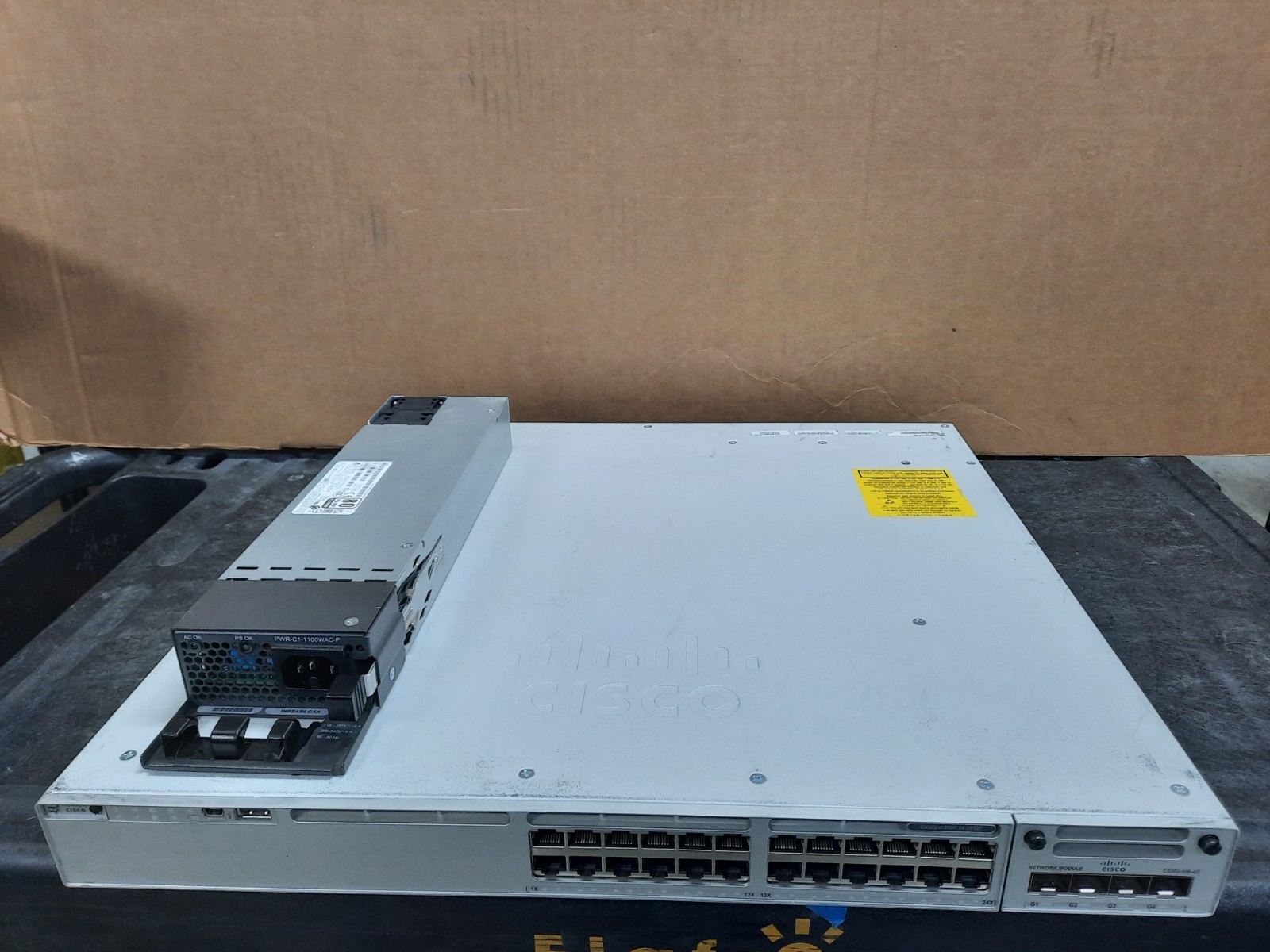 Cisco C9300-24U-E 24 UPOE 9300 Series With Power Supply TESTED