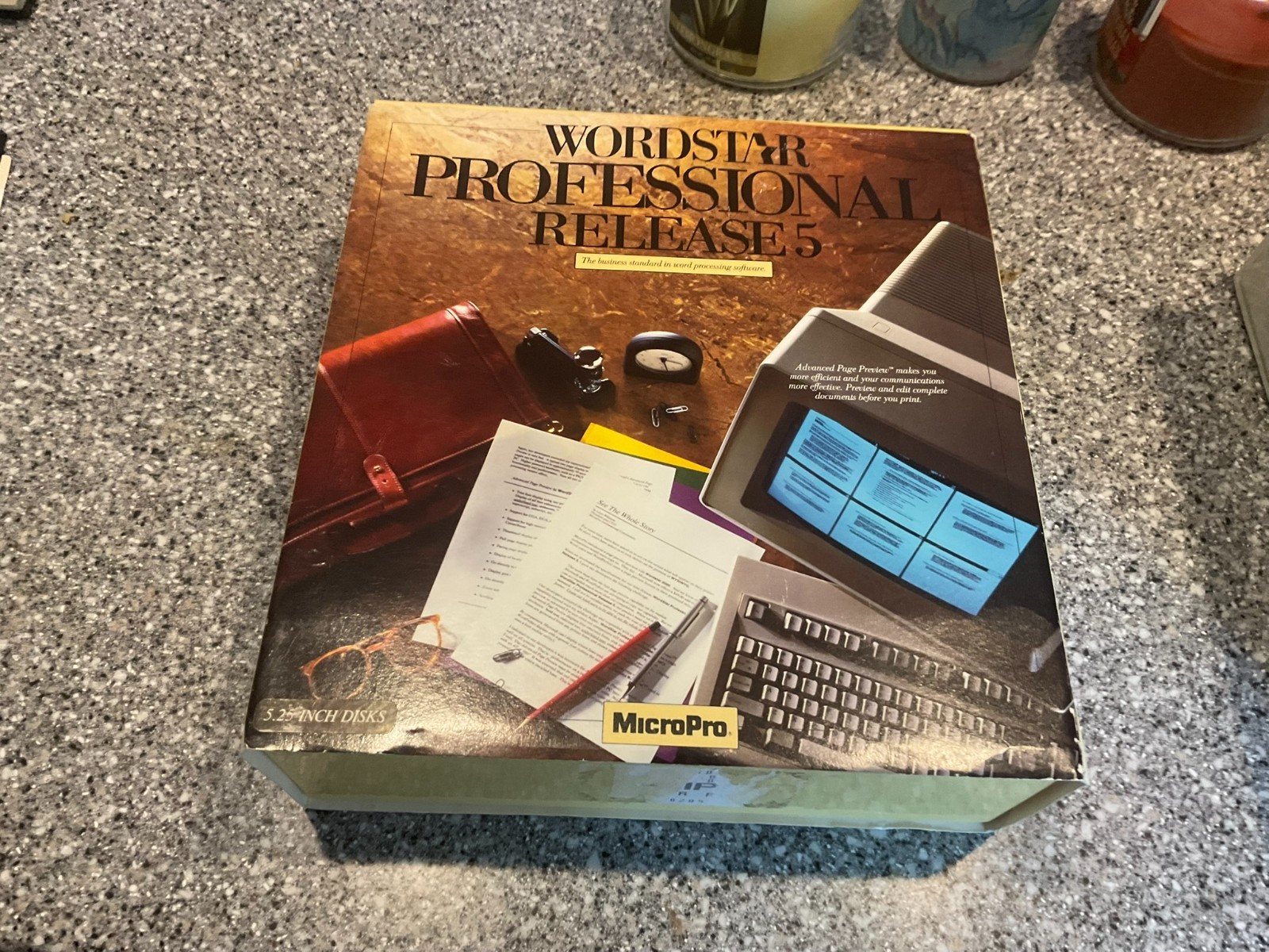MicroPro Wordstar Professional Release 5.0 on 5.25 Disks