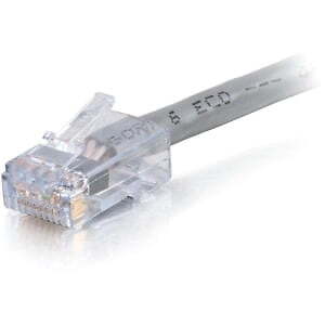 C2G 7ft (2.1m) Cat6 Non-Booted UTP Unshielded Ethernet Network Patch Cable Gray