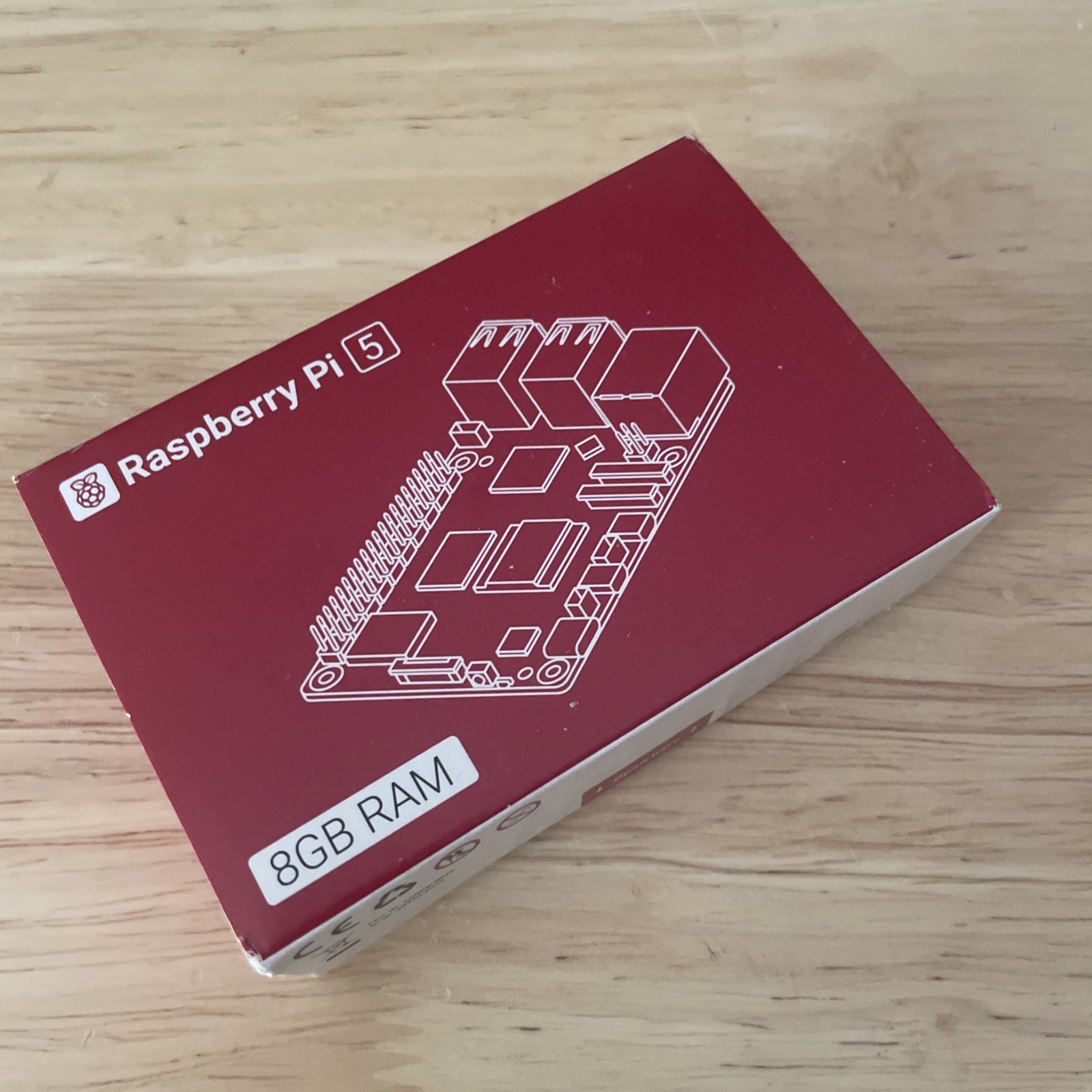 Raspberry PI 5 8GB RAM (w/WiFi, Bluetooth 5.0, 4-USB and GB-Ethernet) US Seller