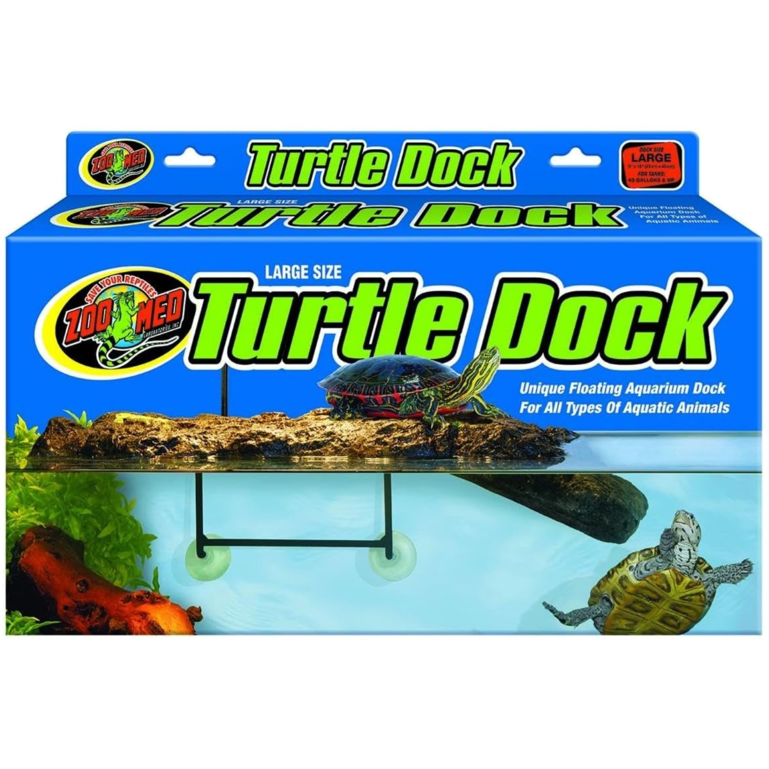Water-Level Adjusting Turtle Dock