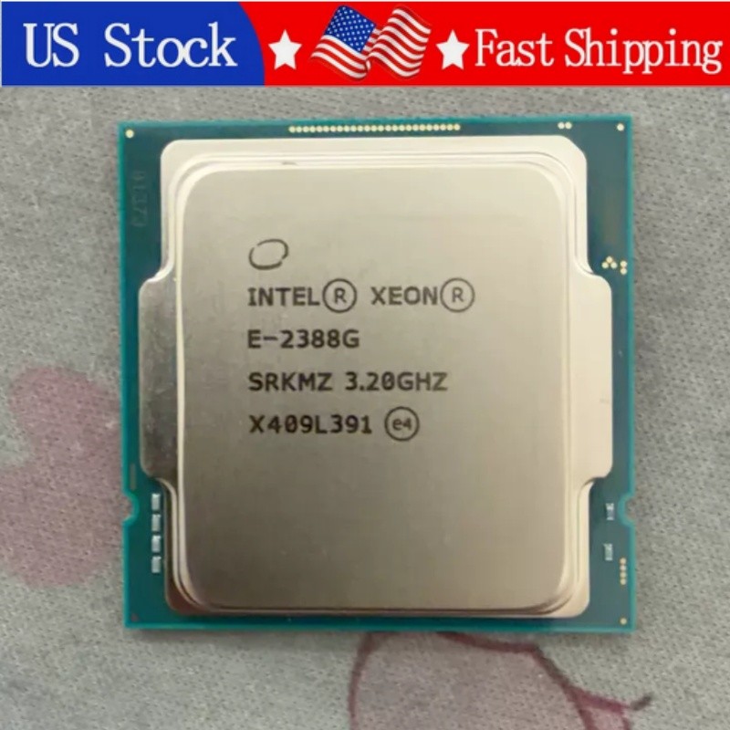 1PCS Used Intel Xeon E-2388G SRKMZ 8C/16T 3.2GHz 5.1GHz LGA1200 P750 Server CPU