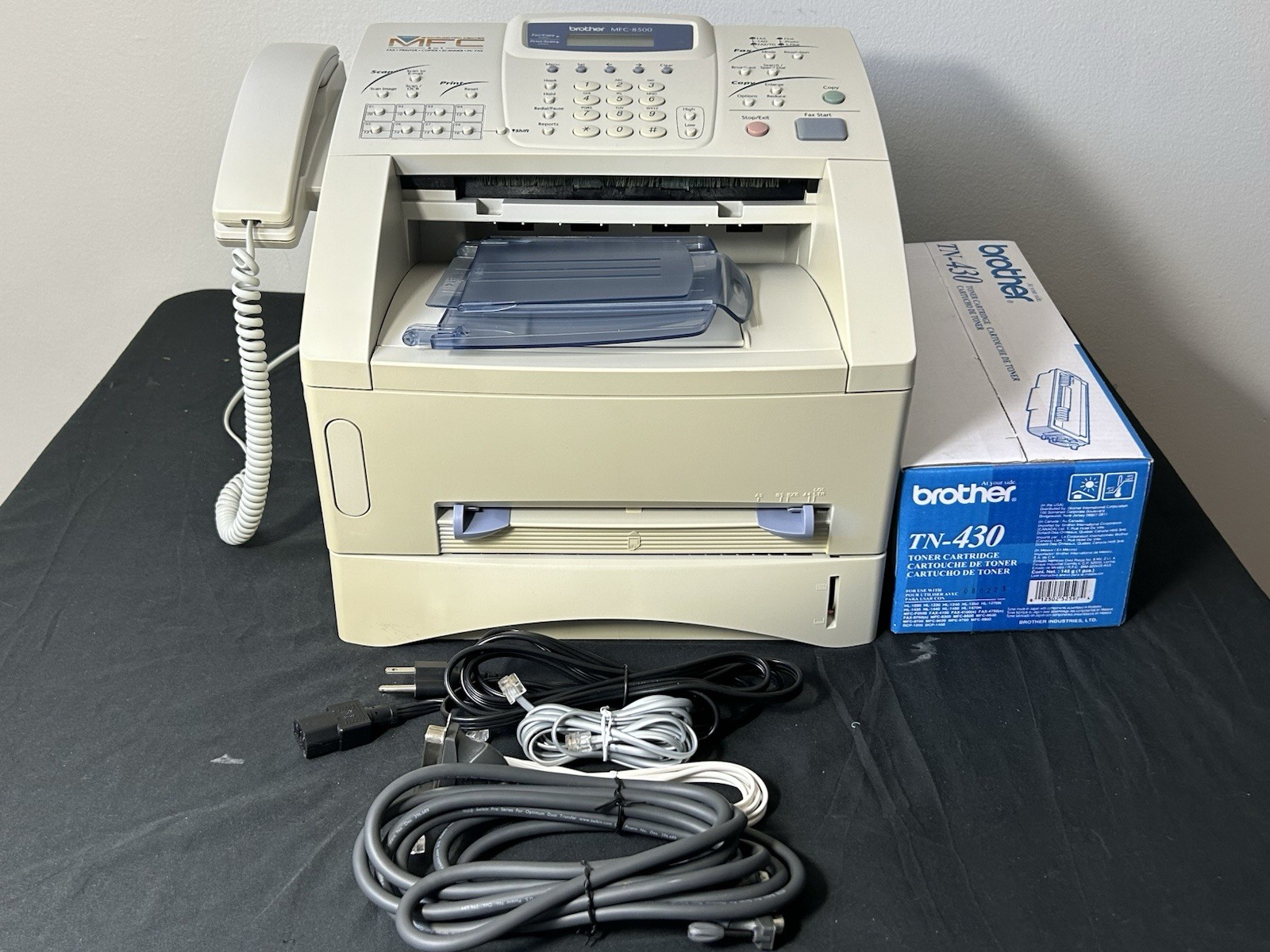 Vintage Brother MFC-8500 All-In-One Monochrome Laser Printer Open Box