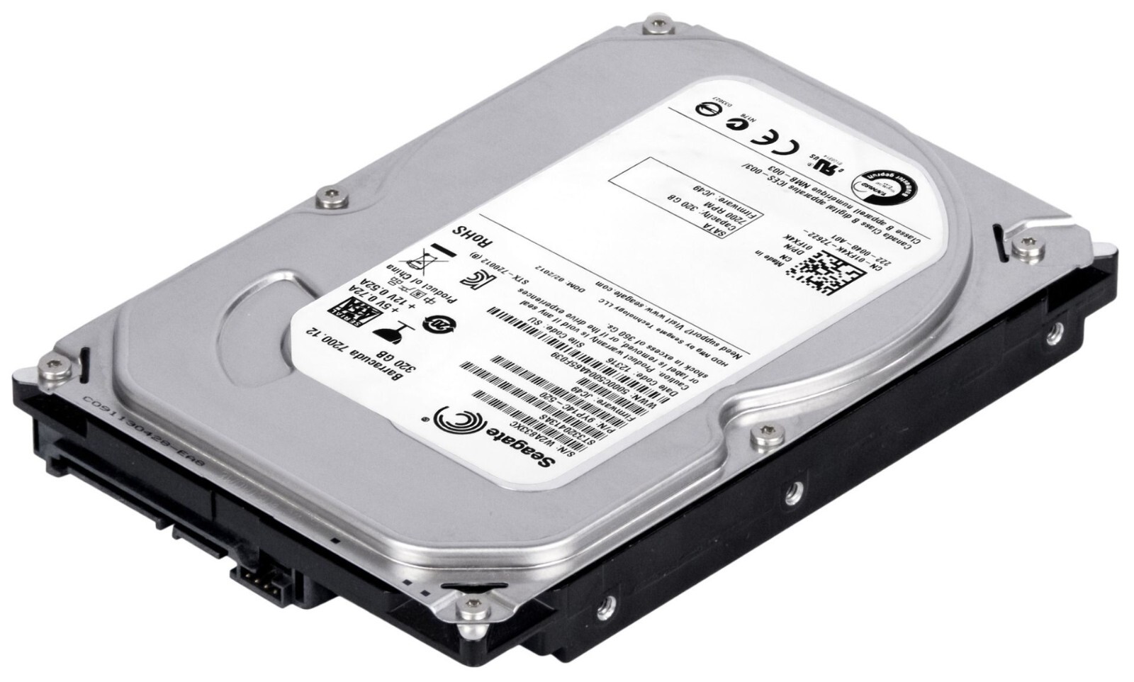 HARD DRIVE DELL 01FX4K ST3320413AS 320GB 7.2K 16MB SATA III 3.5"