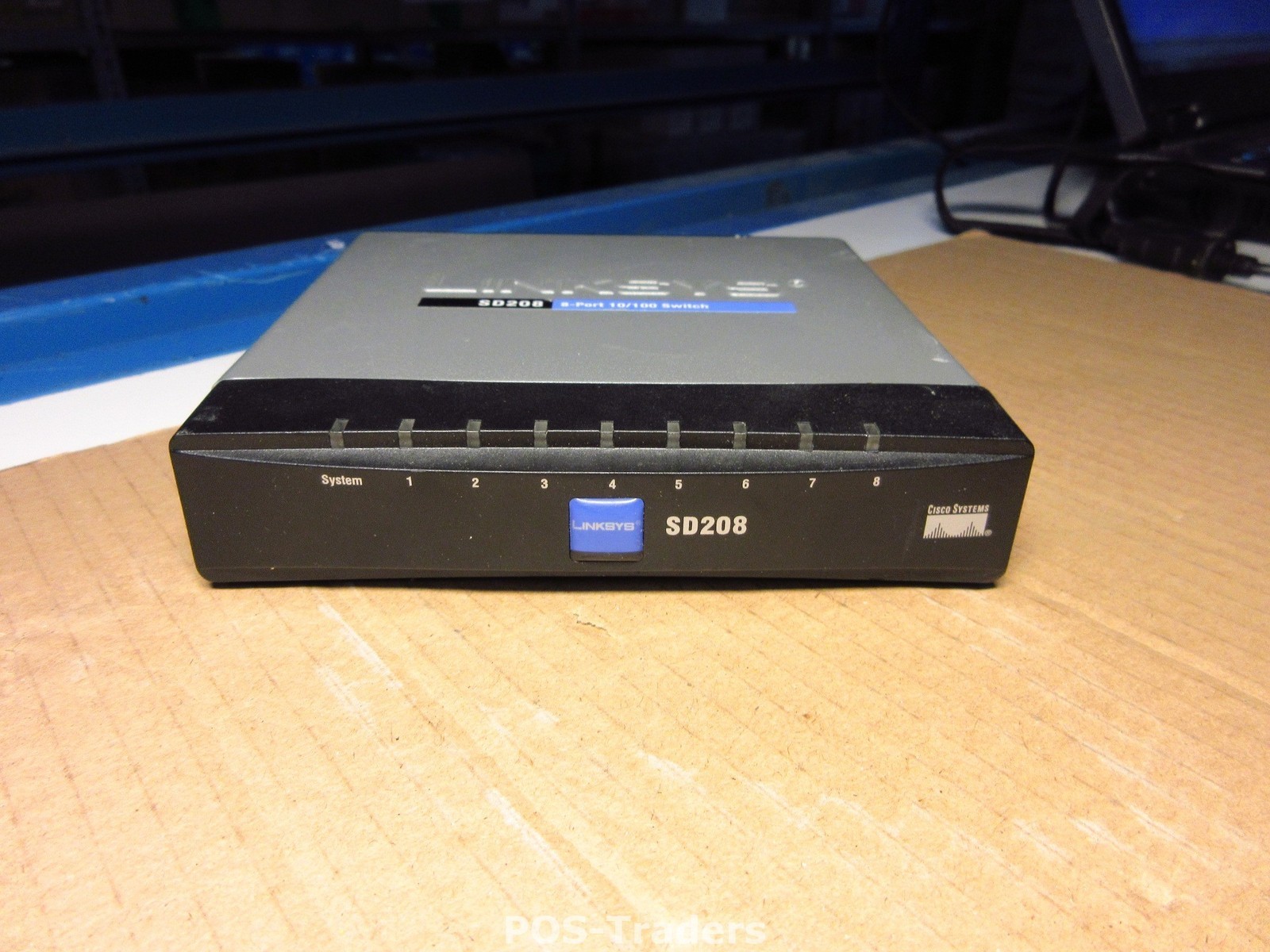 Cisco Linksys SD208 8X Port 10/100 Fast Ethernet Network Switch EXCL PSU