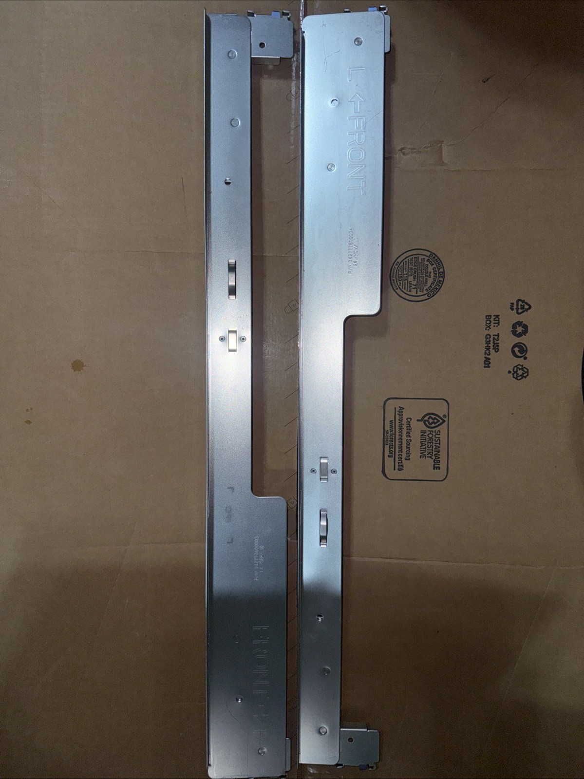 Enterprise Server Rack Rail Kit Left and Right Matched Pair Enclosure