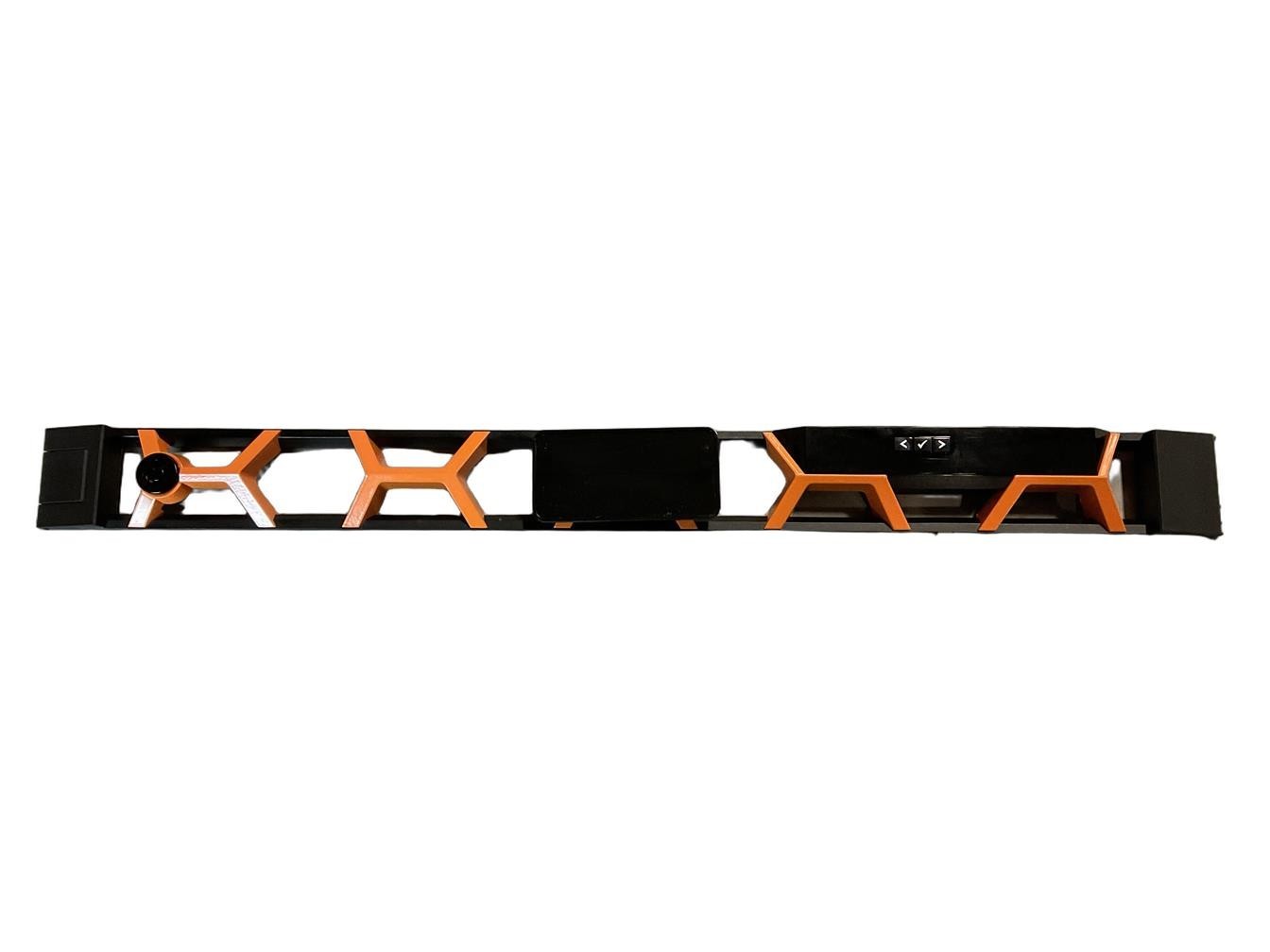 521RX ORANGE AND BLACK FACEPLATE BEZEL DELL 1U FOR R440 R640 R6415 W/ KEY