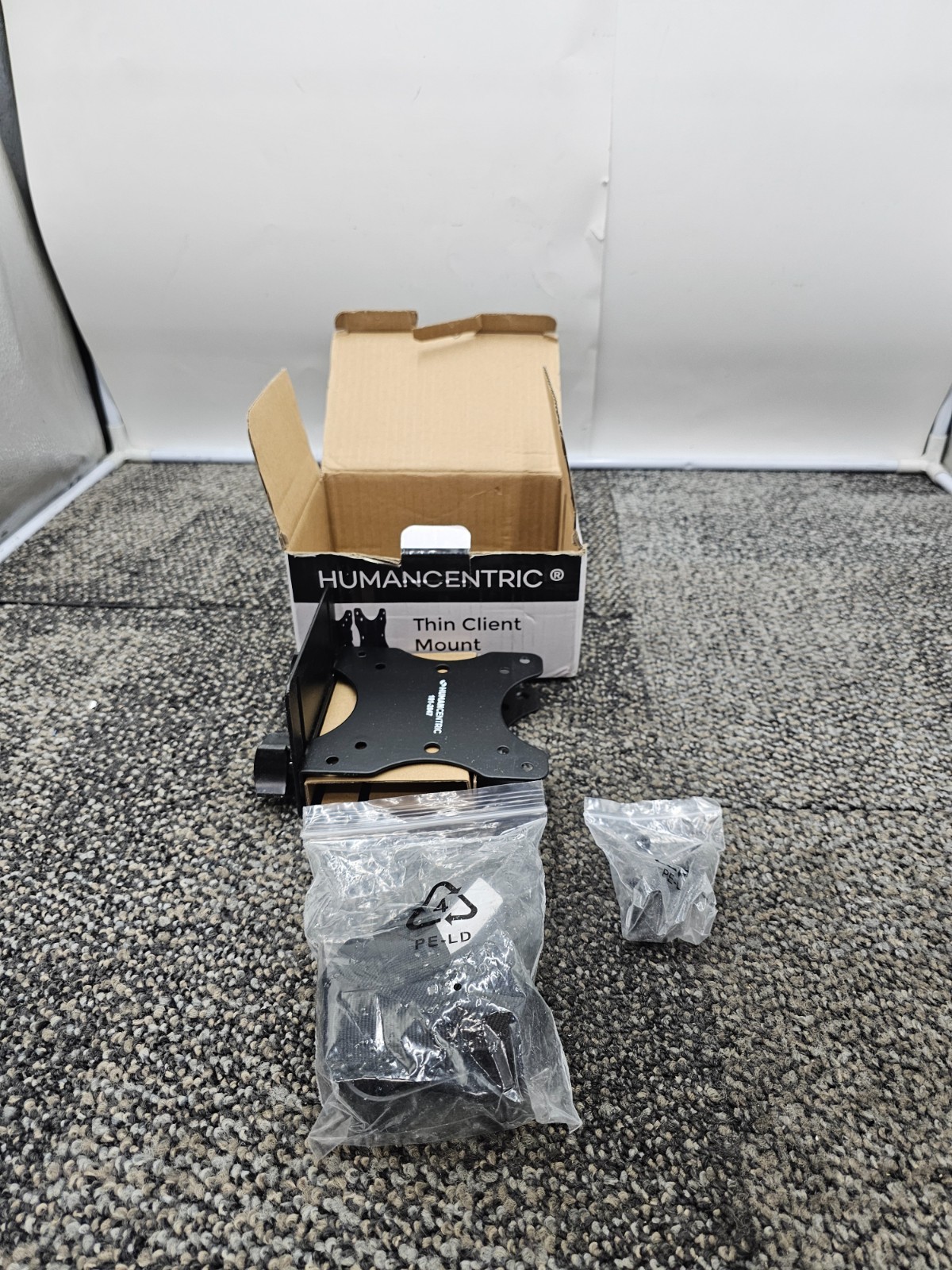 HumanCentric Thin Client Mount Bracket # 101-2047 for Mini PC / Computer