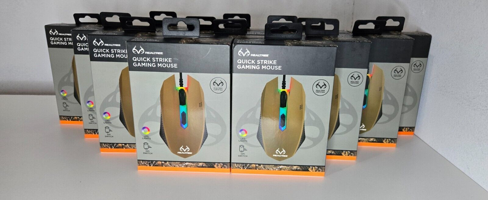 REALTREE Quick Strike Wired PC Gaming Mouse