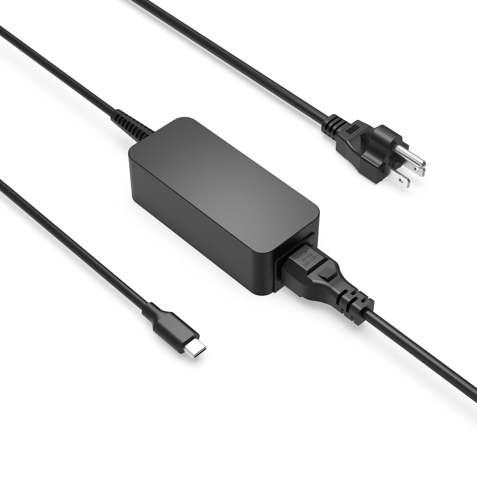 45W USB C AC Charger Compatible with Lenovo ADLX45YDC3D ADLX45YLC3D ADLX45YLC...