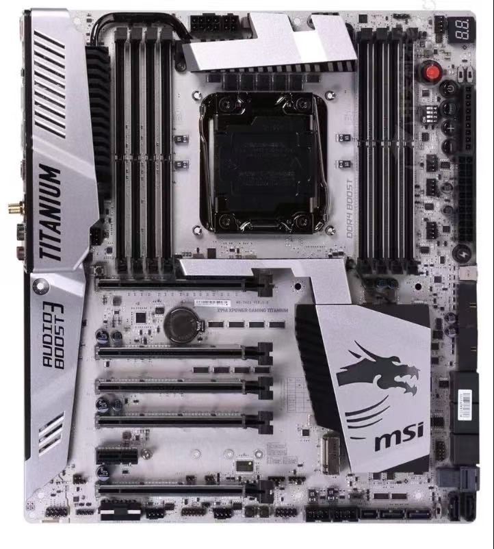 For MSI X99A XPOWER GAMING TITANIUM motherboard LGA2011-V3 DDR4 128G EATX Tested