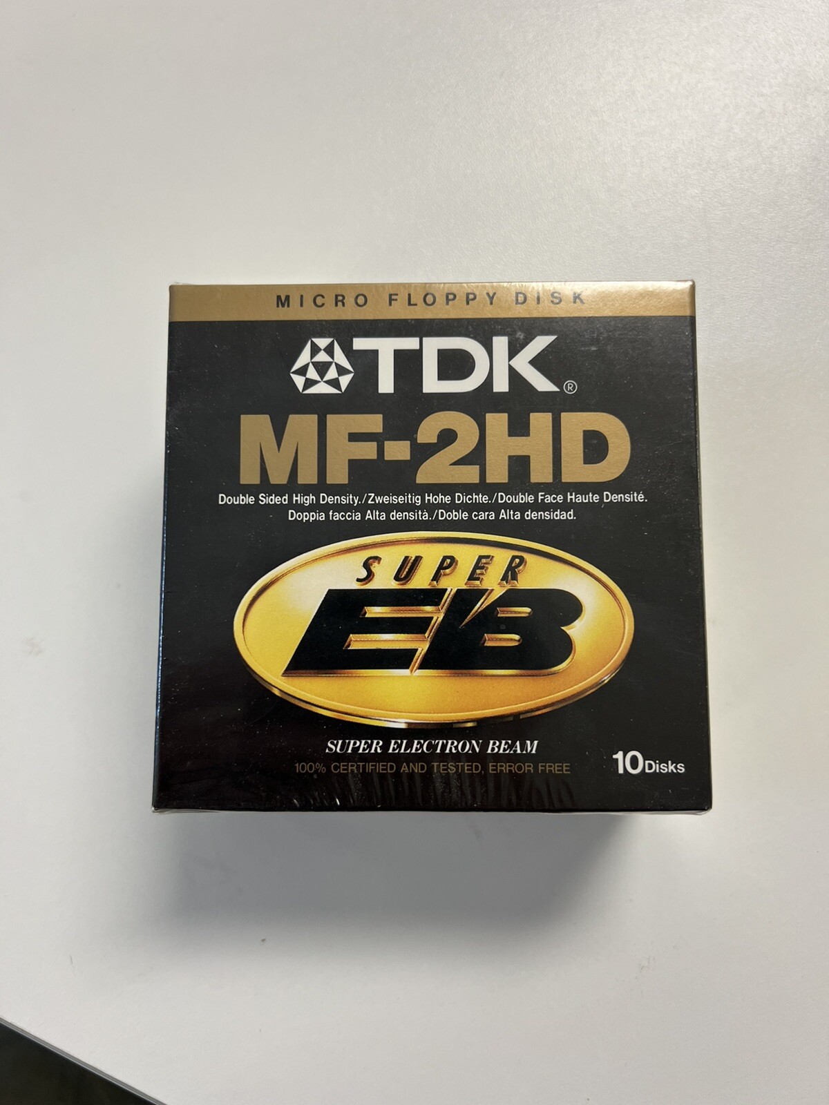 New in box TDK MF-2HD Super EB Full Box.