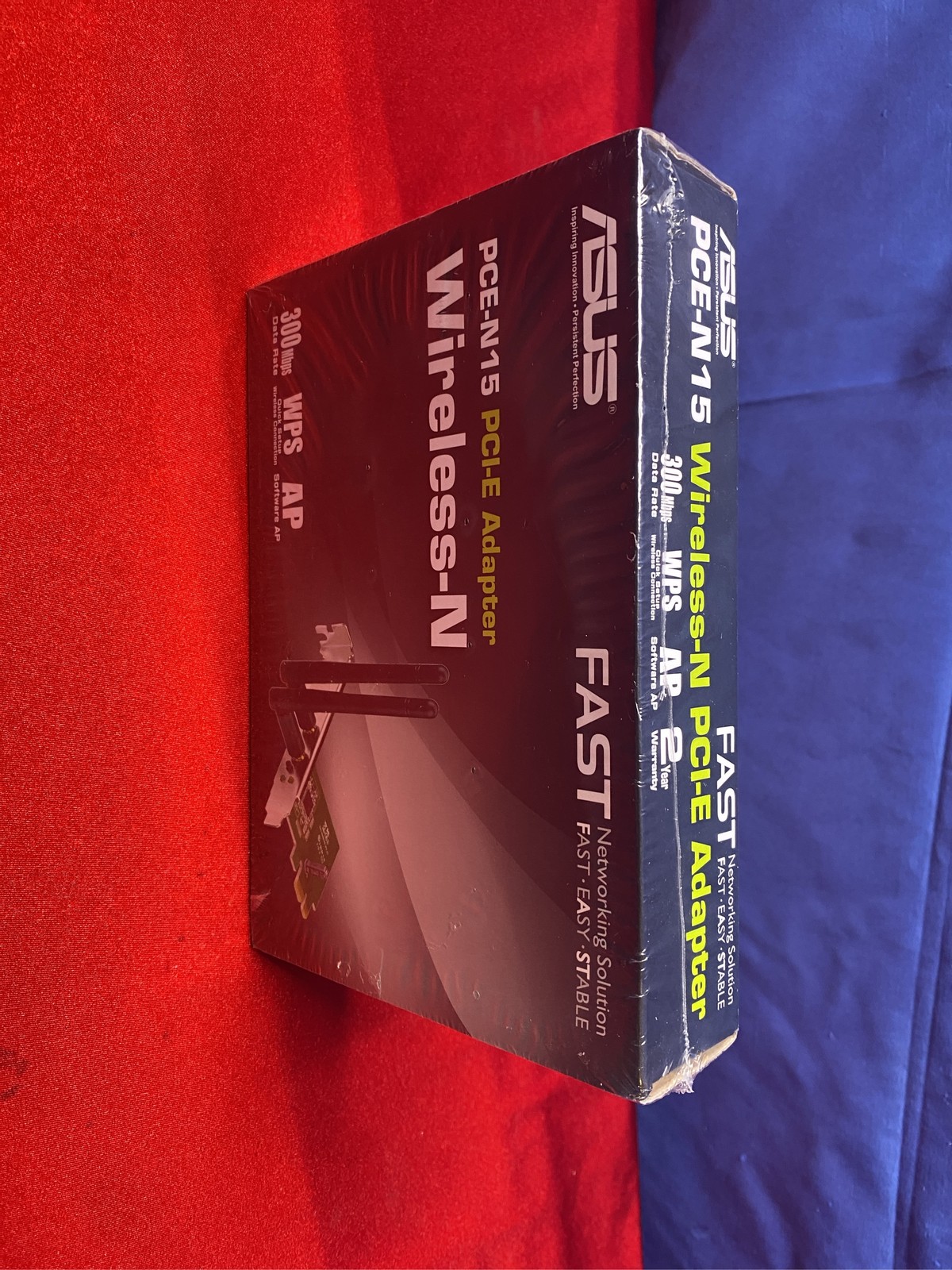 ASUS PCE-N15 Wireless-N 300Mbps PCI-E Desktop WiFi Network Adapter