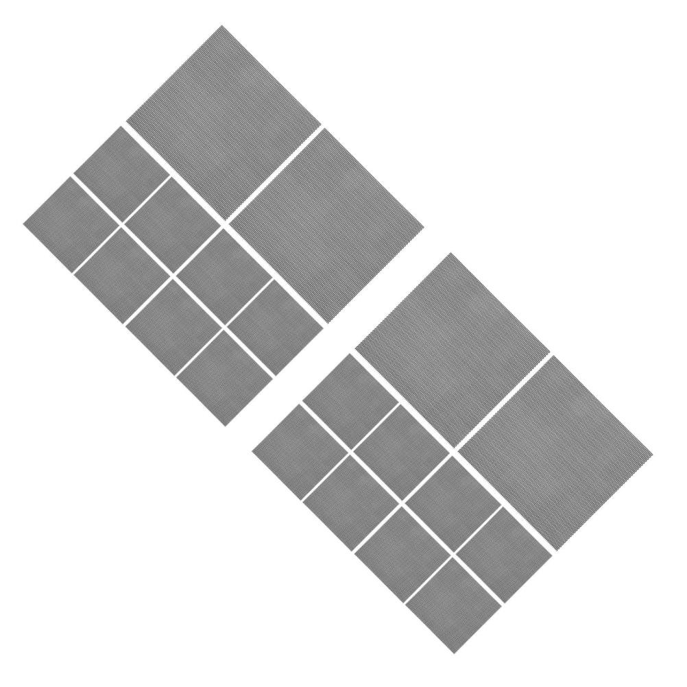 Plastic Reusable Dust Cover for Gaming Console Fan Dust Mesh Air Conditioner Use