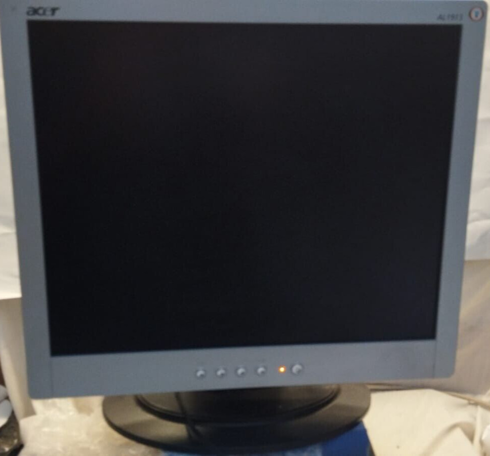 ACER AL1913 S - MONITOR - USED WORKING WITH GLASS SPLITTER