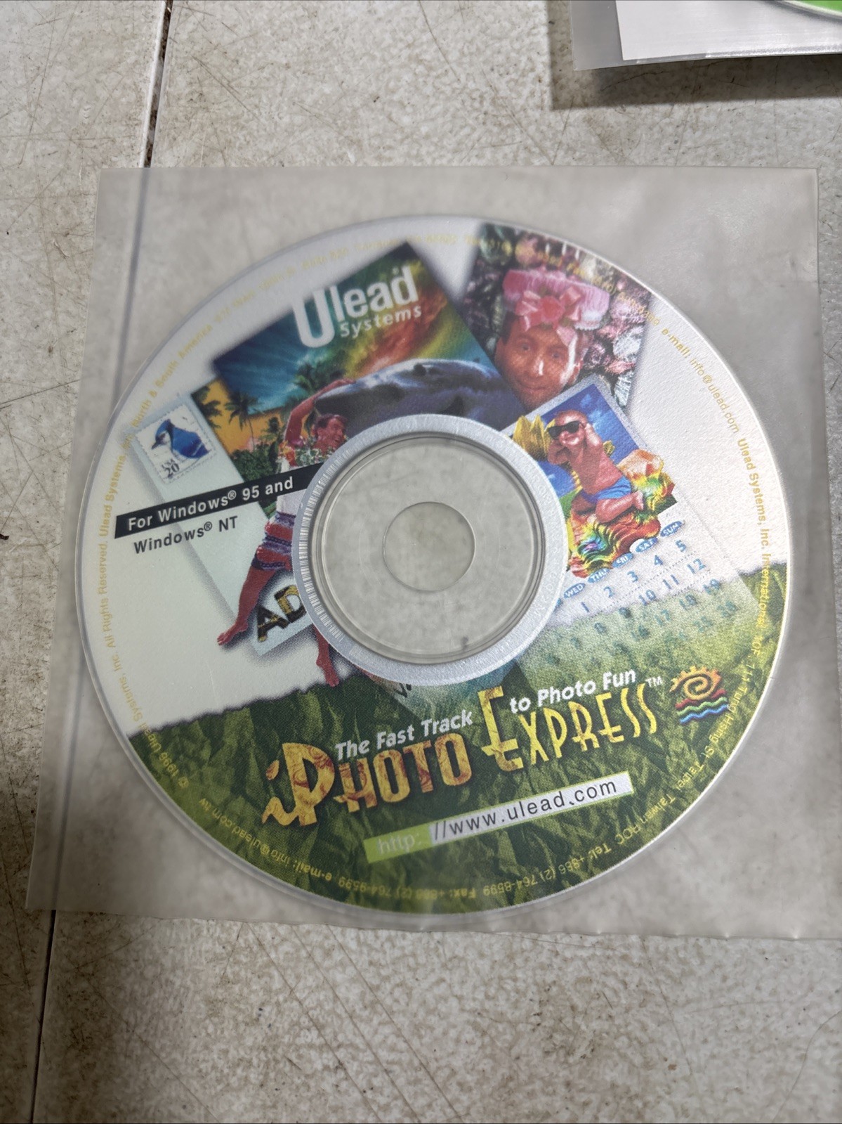 1996 ULEAD Systems Photo Express CD/ROM