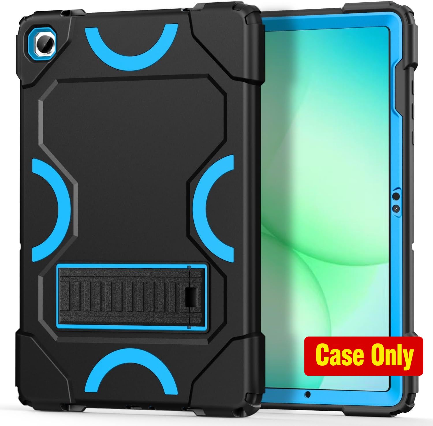 Shockproof Military Grade Case for Samsung Galaxy Tab A11 Plus 2026 11-inch, Bla