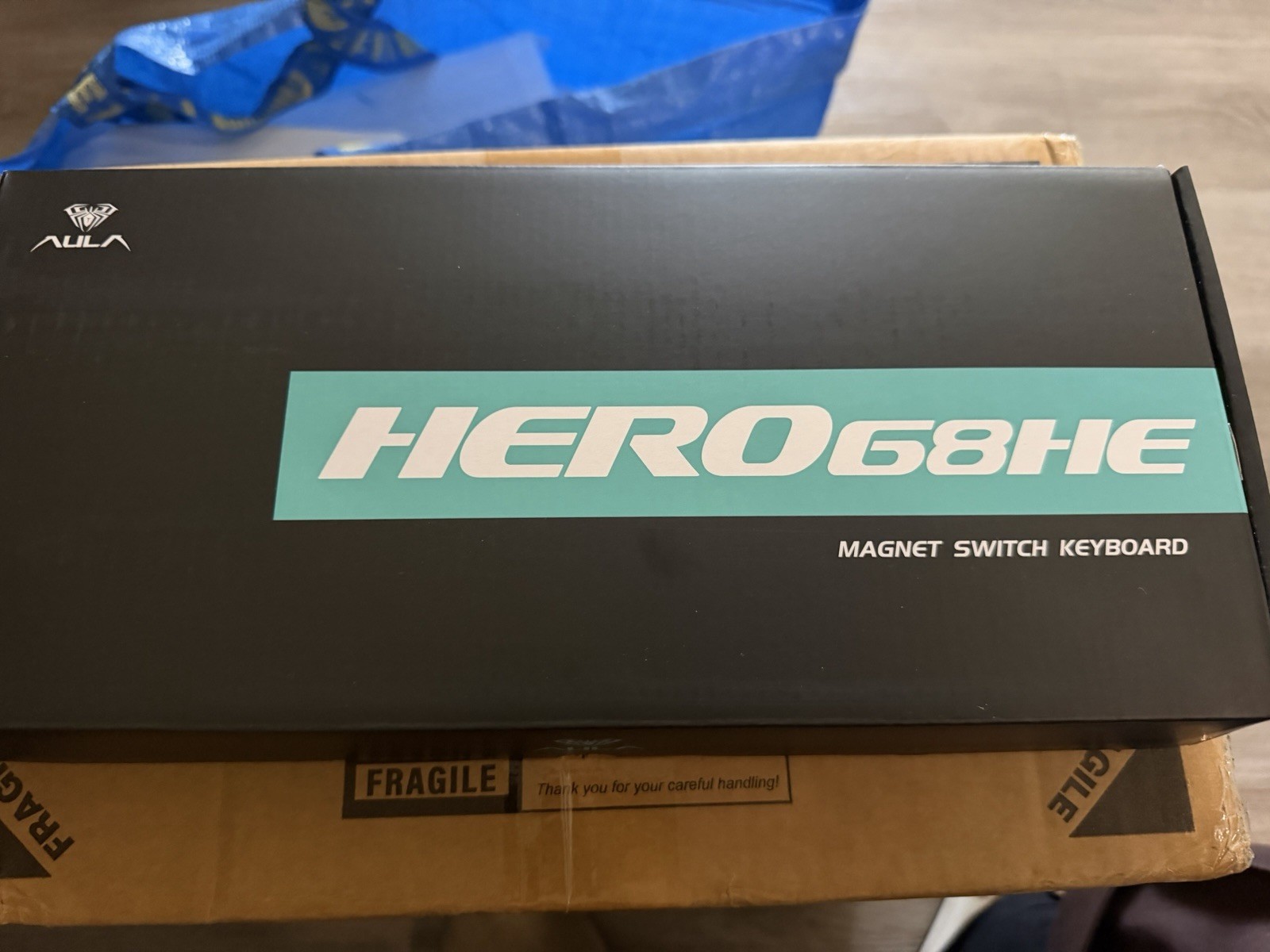 AULA HERO 68 HE Gaming Keyboard w/ Magnetic Switch - Pink Gradient