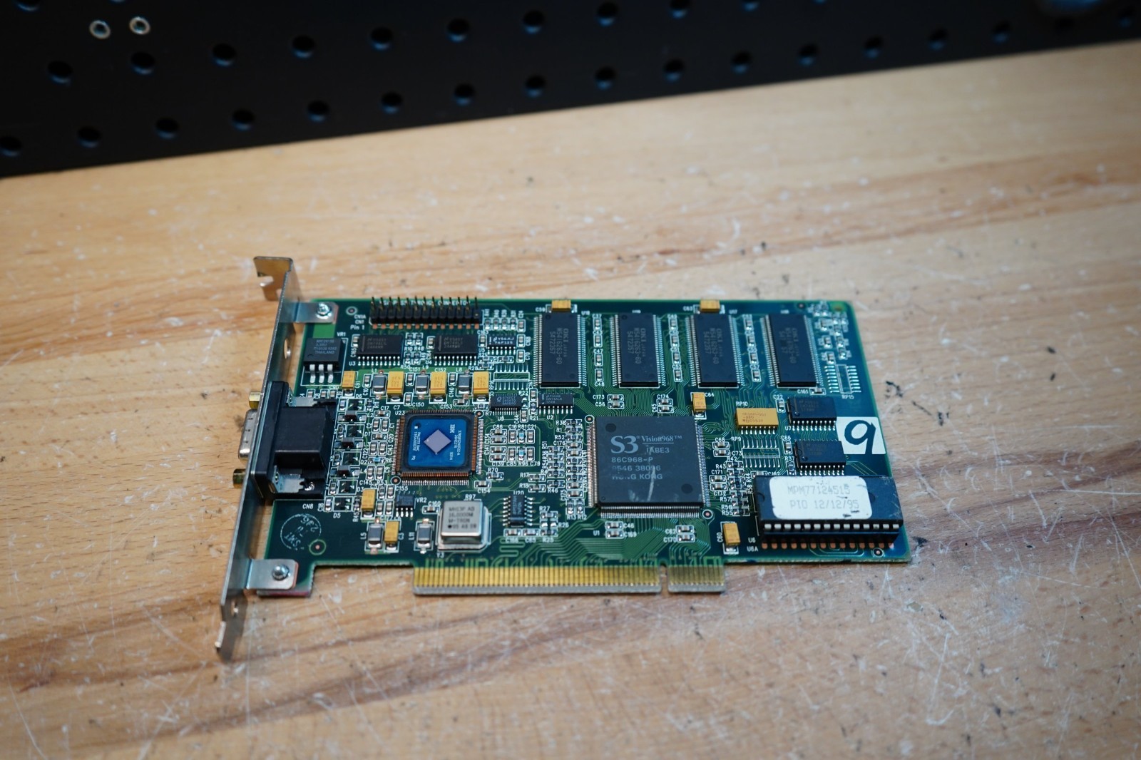 (O) Number Nine S3 PCI Graphics Card PC00BP20-3 Vintage VGA Pass-Through 1995
