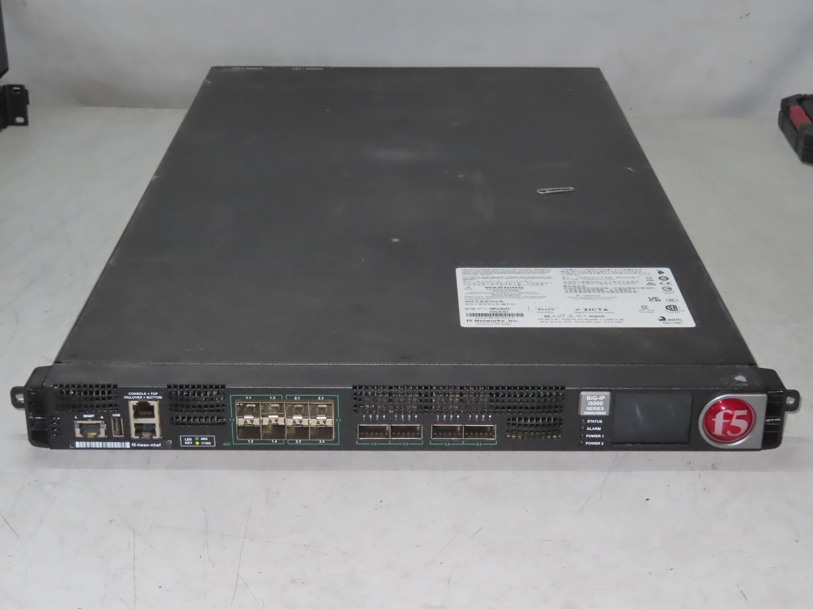 f5 Networks BIG-IP i5000 Series f5 i5800 M1845 PWR-0306-07 ** part or repair **