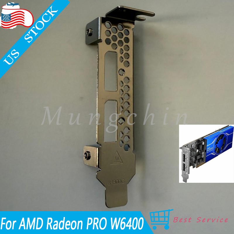1PCS For AMD Radeon PRO W6400 Profession Graphics Video Card Low Profile Bracket