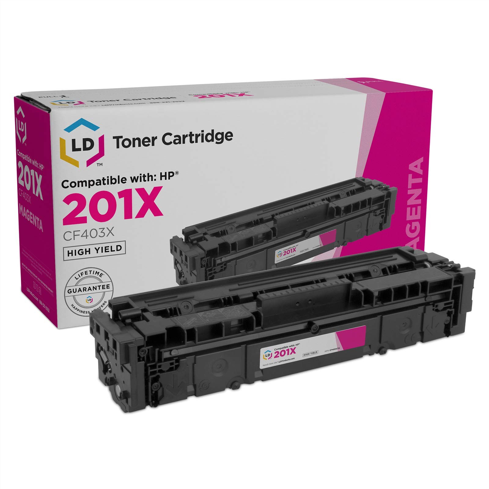 Compatible Toner Replacement for HP 201X CF403X HY (M)