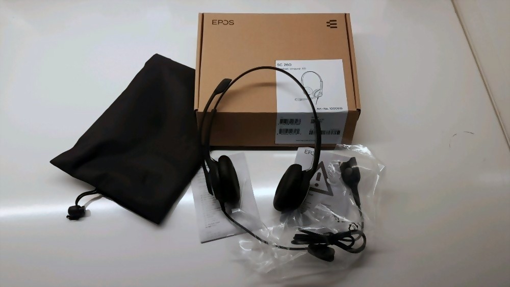EPOS IMPACT SC 260 Stereo Headset with Noise Cancelling Microphone for Professionals NEW