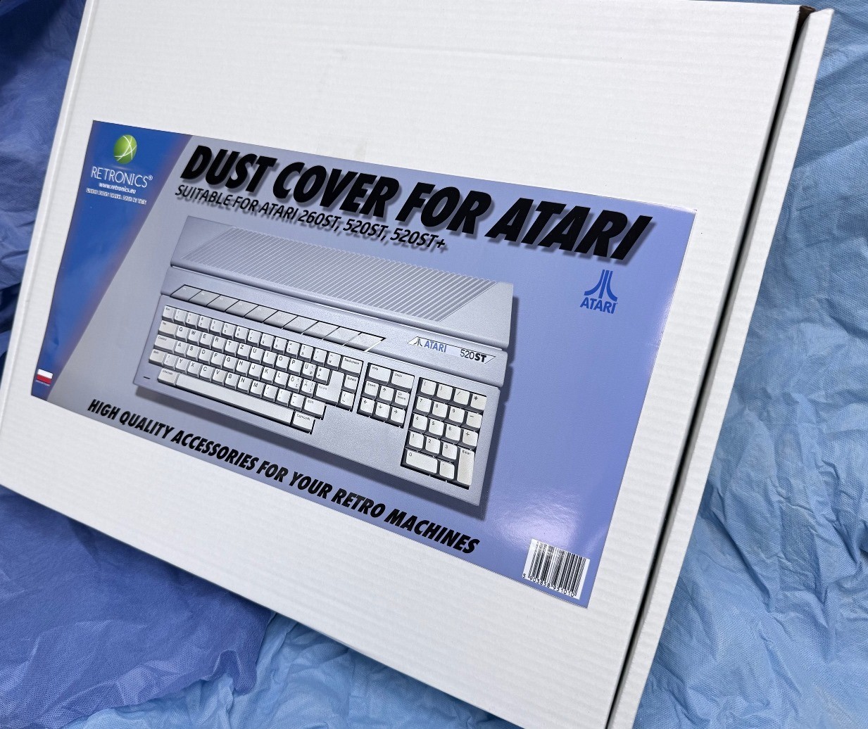 Atari 260ST / 520ST / 520ST+ - Transparent High Quality Dust Cover