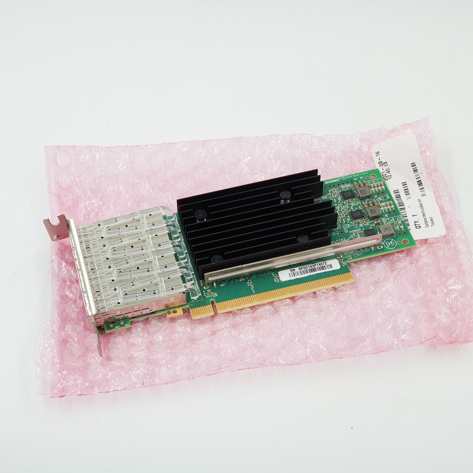 IBM Qlogic 01FT777 QTP2774-CU-IBM 4-Port 32GB FC Adapter Card MA2810403-43